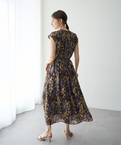 「YECCA VECCA」 ノースリーブワンピース FREE ブラウン レディース_画像8