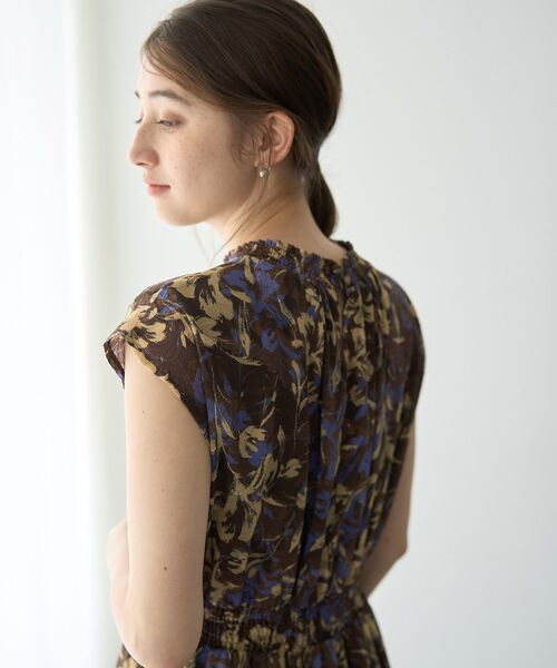 「YECCA VECCA」 ノースリーブワンピース FREE ブラウン レディース_画像10