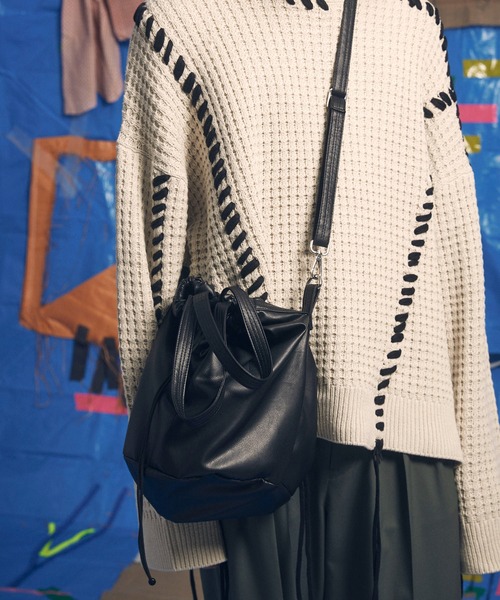 「MAISON SPECIAL」 2WAYバッグ FREE ブルー メンズ_画像9