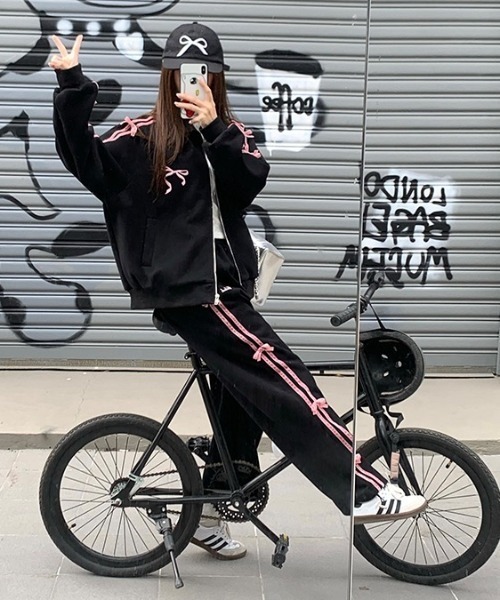 DIAVEL 「DIAVEL」 セットアップ M グレー レディース : ZOZOTOWN