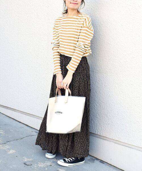 「liflattie ships」 長袖カットソー SMALL ブルー レディース_画像5