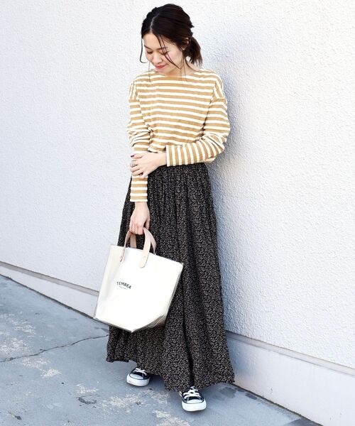 「liflattie ships」 長袖カットソー SMALL ブルー レディース_画像7