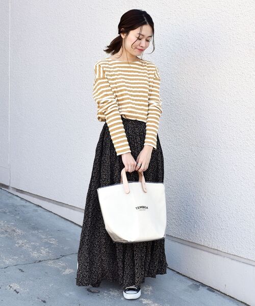 「liflattie ships」 長袖カットソー SMALL ブルー レディース_画像9