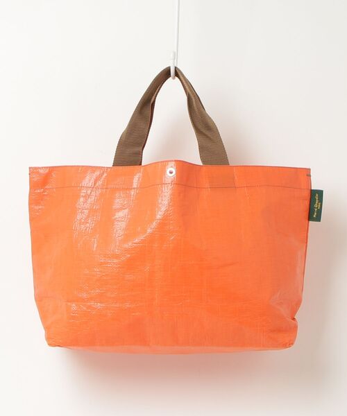 Herve Chapelier（エルベシャプリエ） ハンドバッグ - オレンジ