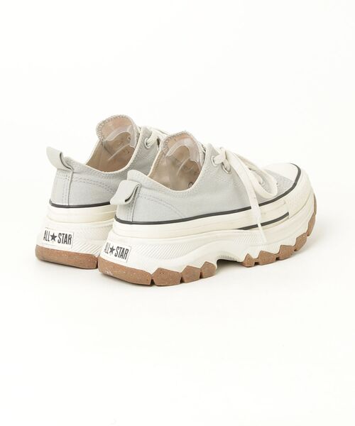 「CONVERSE」 ローカットスニーカー 23cm グレー レディース_画像2
