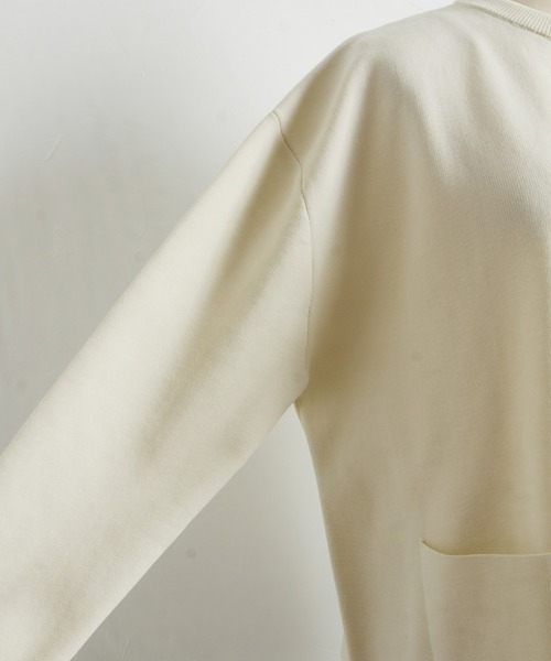 「&. NOSTALGIA」 ニットカーディガン FREE ブラック レディース_画像9