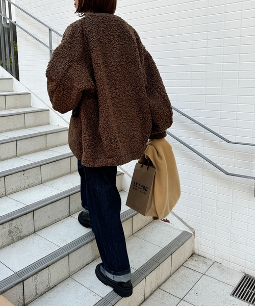 「CANAL JEAN」 ジャケット ONE SIZE ベージュ レディース_画像8