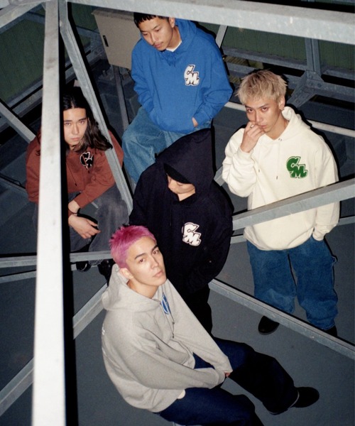 「centimeter」 プルオーバーパーカー LARGE ロイヤルブルー メンズ_画像3