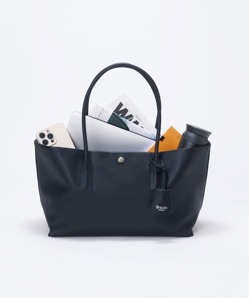 トートバッグ 「雑誌掲載」「Breath TOPKAPI」ELAN エラン シュリンクレザー 2way トートバッグ レディースの画像