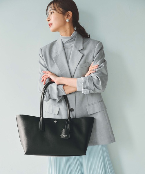 トートバッグ 「雑誌掲載」「Breath TOPKAPI」ELAN エラン シュリンクレザー 2way トートバッグ レディースの画像