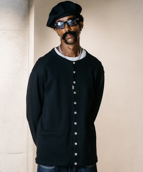 CRIMIE（クライミー） カーディガン S ブラック メンズ : ZOZOTOWN