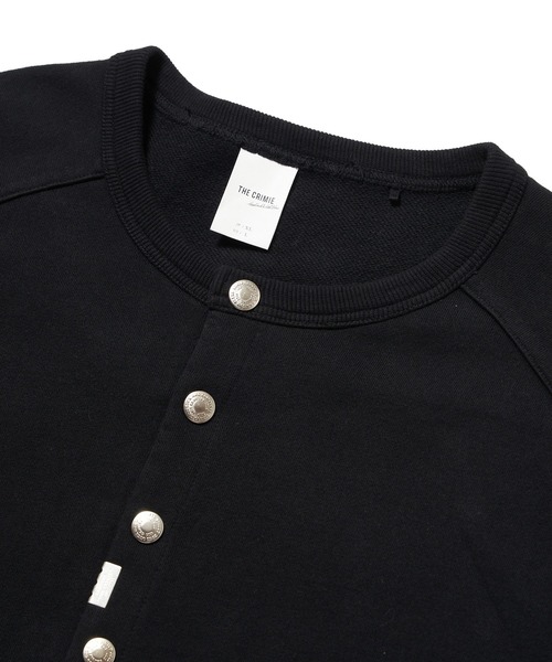 美品　クライミー　カーディガン　ブラック　CRIMIE CRIMIE（クライミー） カーディガン CRIMIE RIDERS CARDIGAN SWEAT