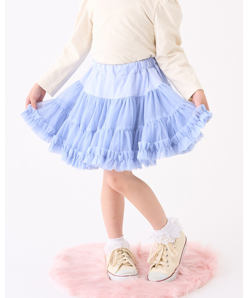 スカート 「Lycee mine バレエシリーズ」たっぷりチュチュチュール