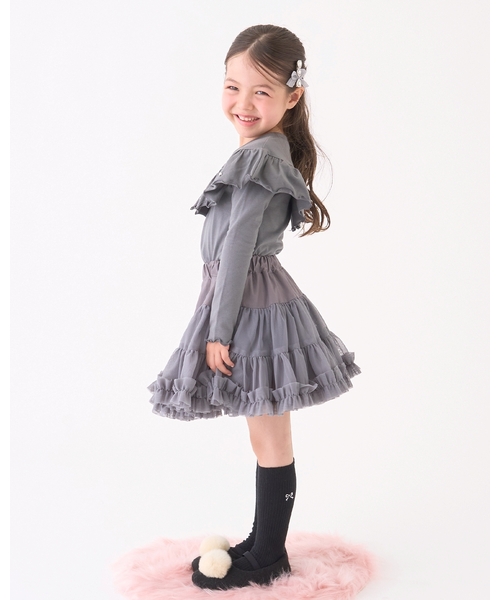スカート 「Lycee mine バレエシリーズ」たっぷりチュチュチュール