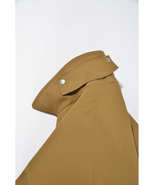 「SUPERTHANKS」 ステンカラーコート S キャメル メンズ_画像7