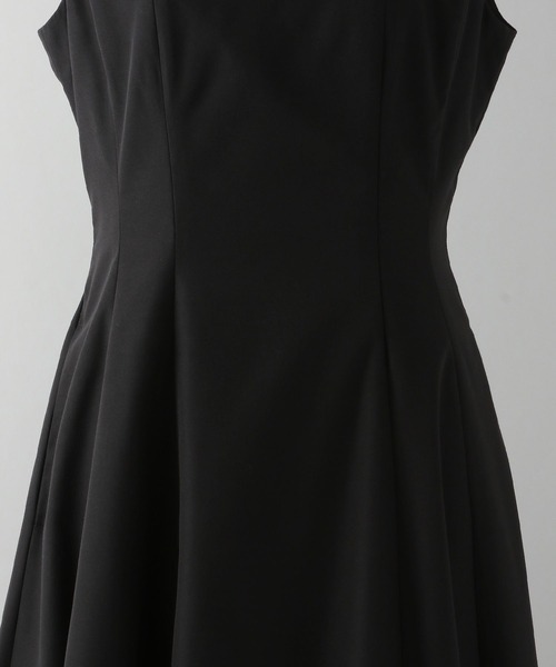 「A part by」 ノースリーブワンピース MEDIUM ブラック レディースの画像