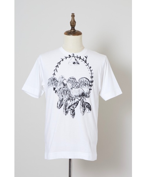 SHINYAKOZUKA（シンヤコヅカ） tシャツ UPCYCLED BIRDS メンズ