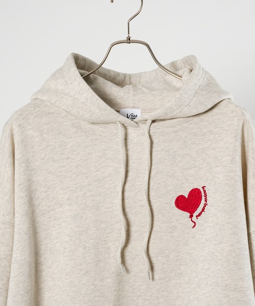 「kaoyorinakami」 プルオーバーパーカー X-LARGE ネイビー メンズ_画像4