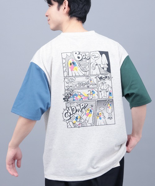 チチカカ（TITICACA） tシャツ ホーリーおばけコミックプリントT