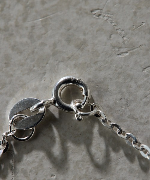 ネックレス Sivelle./Silver925オニキスフラワーネックレス レディースの画像