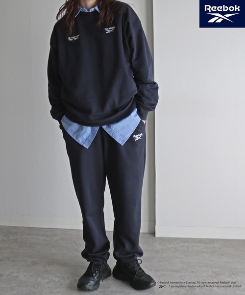 新品 everyone × reebok セットアップ 黒 XL everyone Reebok セットアップ XL 黒