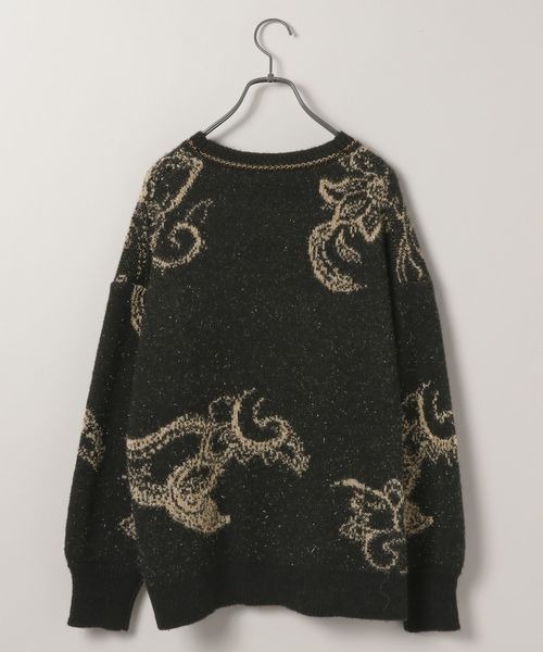 「JEANASIS」 ニットカーディガン FREE グレー系その他 レディース_画像2