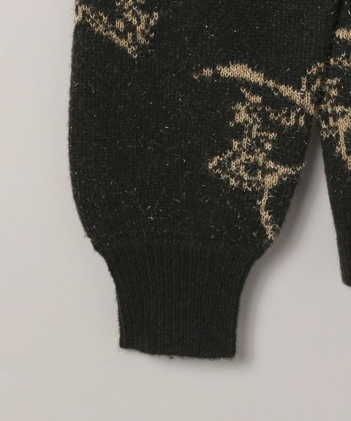 「JEANASIS」 ニットカーディガン FREE グレー系その他 レディース_画像5