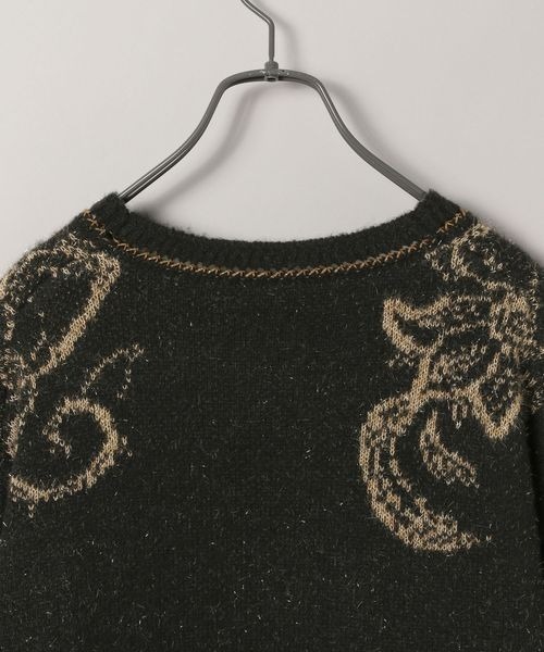 「JEANASIS」 ニットカーディガン FREE グレー系その他 レディース_画像7