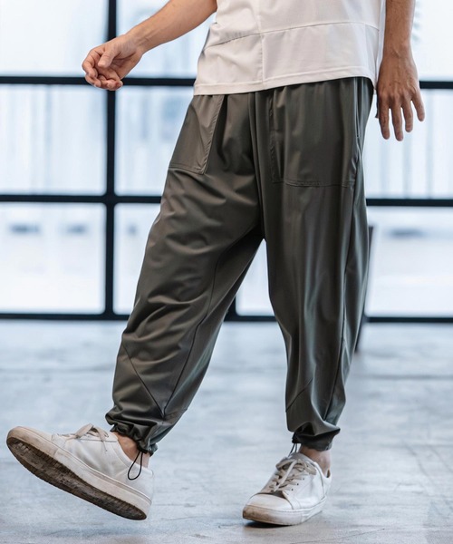 CAMBIO（カンビオ） パンツ mp14533-Stretch Nylon Pants ストレッチ