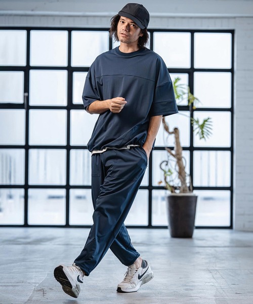 CAMBIO（カンビオ） パンツ mp14533-Stretch Nylon Pants ストレッチ