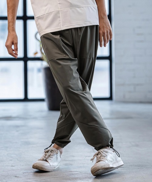CAMBIO（カンビオ） パンツ mp14533-Stretch Nylon Pants ストレッチ