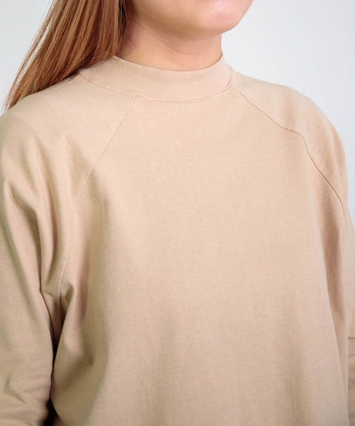 「D.M.G.」 長袖カットソー FREE ベージュ レディース_画像9