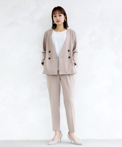 「Emilyan」 パンツスーツ X-SMALL ネイビー レディース_画像4