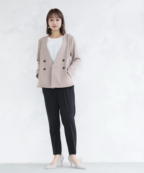 「Emilyan」 パンツスーツ X-SMALL ネイビー レディース_画像6