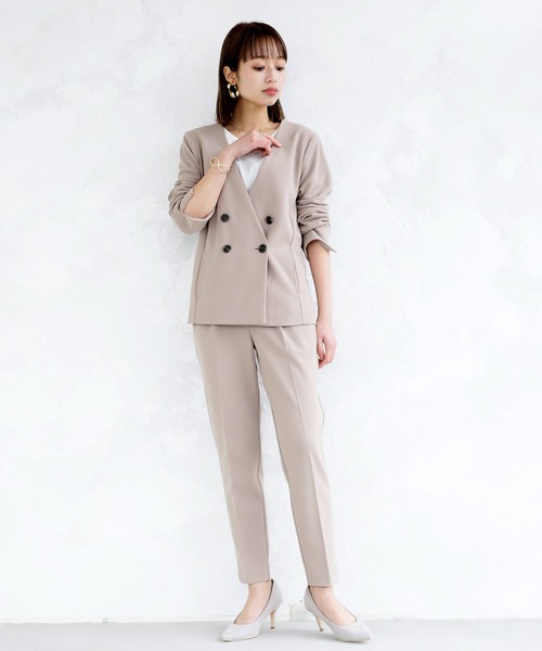 「Emilyan」 パンツスーツ X-SMALL ネイビー レディース_画像7