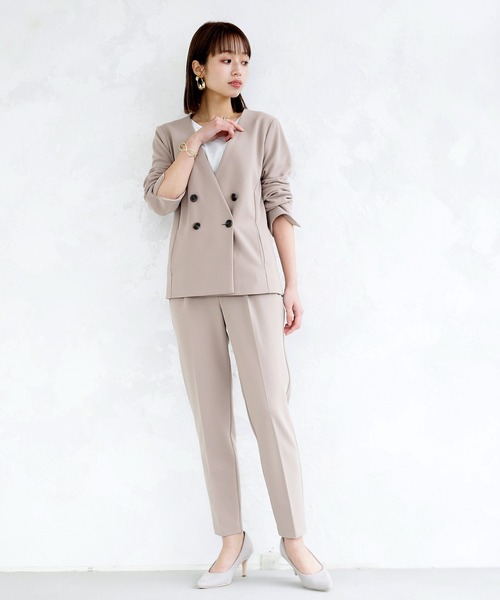 「Emilyan」 パンツスーツ X-SMALL ネイビー レディース_画像8