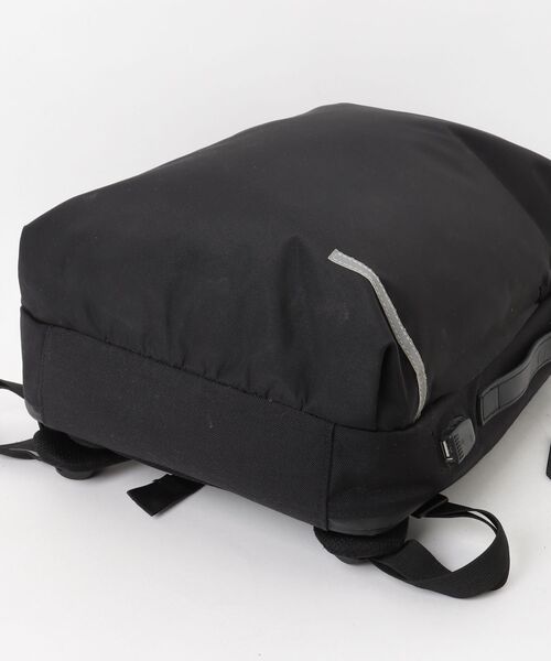 「ultima TOKYO」 ワンポイントリュック - ブラック メンズ_画像3