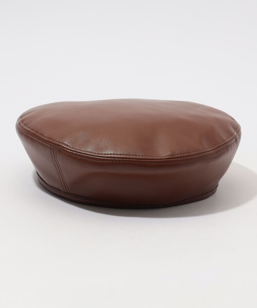 「FERRUCCIO VECCHI」 ベレー帽 FREE ブラック レディース_画像4