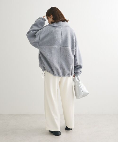 「Green Parks」 コーデュロイパンツ FREE チャコールグレー レディース_画像5