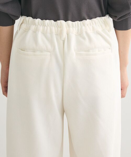 「Green Parks」 コーデュロイパンツ FREE チャコールグレー レディース_画像8