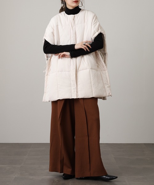 「FUNALIVE」 ベスト FREE ブラック レディース_画像4