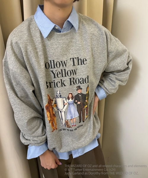 「SLOBE citron.」 スウェットカットソー FREE グレー レディース_画像2