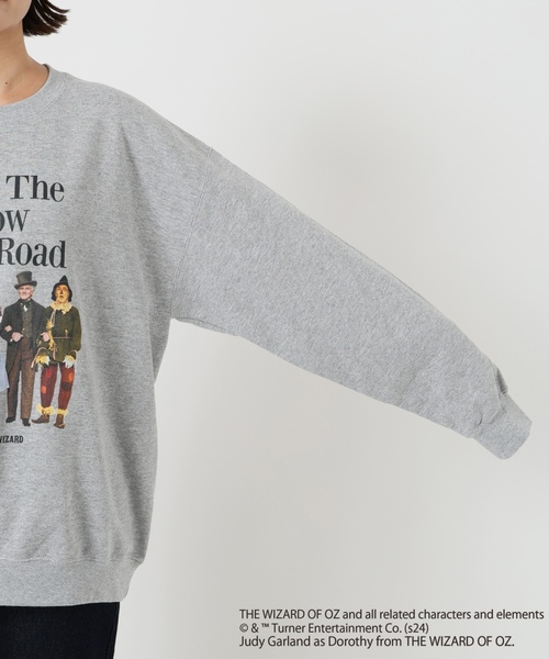 「SLOBE citron.」 スウェットカットソー FREE グレー レディース_画像9