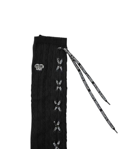 HYSTERIC GLAMOUR（ヒステリックグラマー） レッグウォーマー VOTED