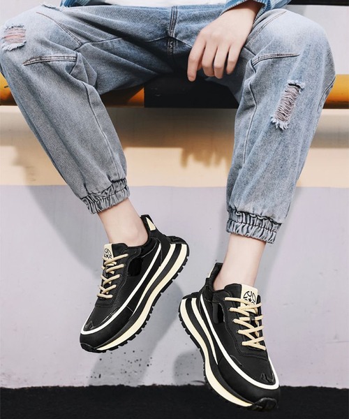 CALIFORNIA OUTFITTERS スニーカー 1D67-SZ 配色 ボリュームレイヤード