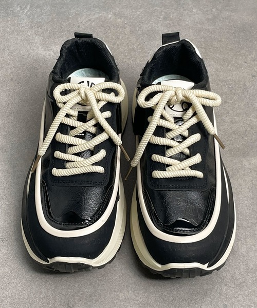 CALIFORNIA OUTFITTERS スニーカー 1D67-SZ 配色 ボリュームレイヤード