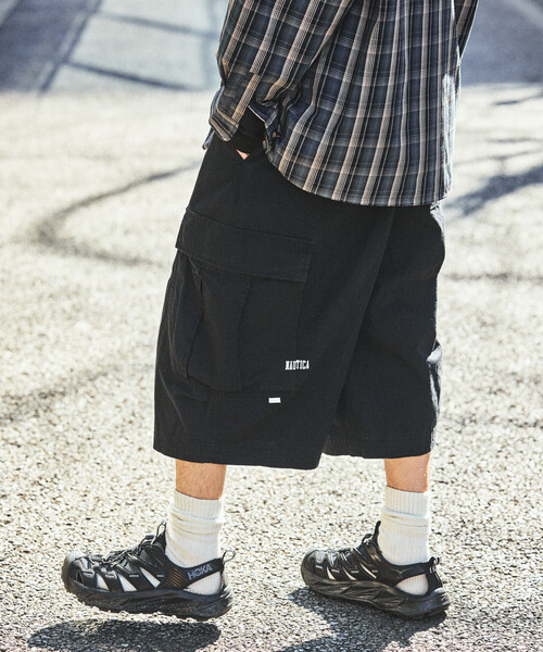 NAUTICA（ノーティカ） パンツ カーブシルエット リップストップ