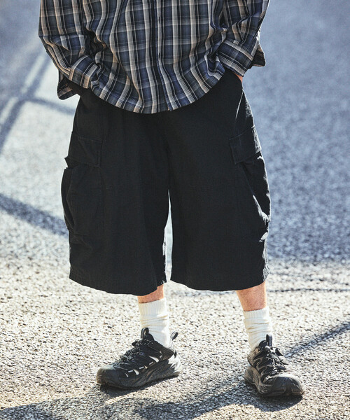 NAUTICA（ノーティカ） パンツ カーブシルエット リップストップ