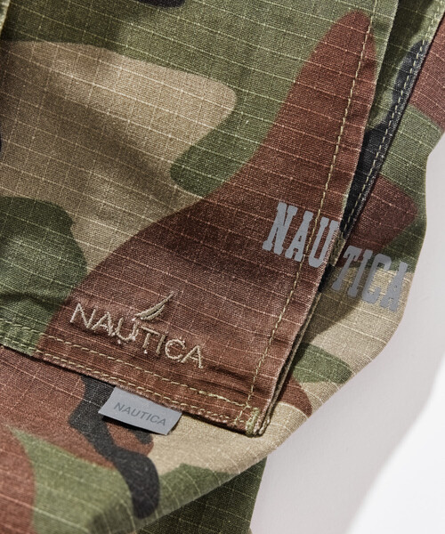 NAUTICA 迷彩柄 ショートパンツ FREAK'S STORE（フリークスストア） カーゴパンツ NAUTICA/ノーティカ