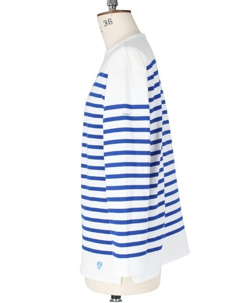 「ORCIVAL」 長袖Tシャツ 6 ダークネイビー メンズ_画像3